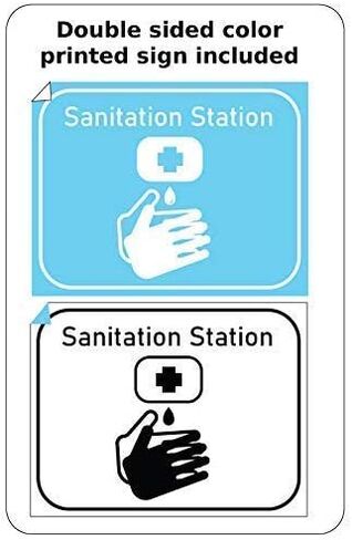Hygiene Station Sanitation Station Mask Dispenser, Glove Dispenser Wall Mount, Triple Box Glove Holder, PPE Station, Hand Sanitizer, Disinfecting Wipes Transparent in Saudi Arabia