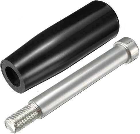 M8 x 63 mm Revolving Handle Male, Thread Screw Knob with Plastic Bakelite Revolving Handle Grip for Machine Power Lathe Accessories in Saudi Arabia