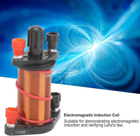 Demonstration Induction Coil Primary Secondary Coil Magnet Wire Coil Physical Electromagnetic Induction Coil for Lenz's Law Verify in Saudi Arabia