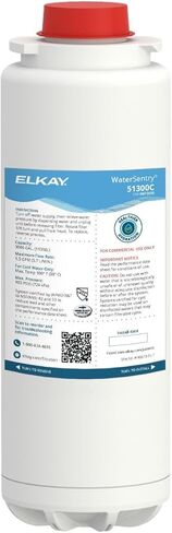 مرشحات بديلة Elkay 51300C_12PK WaterSentry (حشو الزجاجات وLiv Pro)، 12 قطعة (عبوة من 1)، أبيض in Kuwait