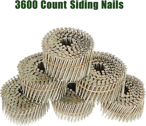 Timunr 3600 عدد انحياز الأظافر 15 درجة 2-1/2 بوصة × 0.09 بوصة ملف سلكي مرتب كامل حلقة الرأس المستديرة عرقوب طلاء طلاء لوحة الحائط الأظافر in Kuwait