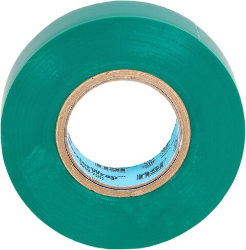 NSi Industries WarriorWrap Select 3/4 بوصة × 6 أقدام 7 مل شريط كهربائي من الفينيل ، أخضر (WW-722-GN) in Kuwait