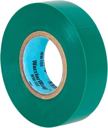 NSi Industries WarriorWrap Select 3/4 بوصة × 6 أقدام 7 مل شريط كهربائي من الفينيل ، أخضر (WW-722-GN) in Kuwait