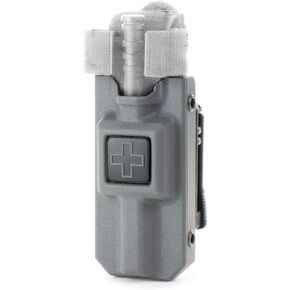Eleven 10 Rigid TQ Case for C-A-T Tourniquet, Basetweave, Belt Attachment - Tourniquet Included in Saudi Arabia