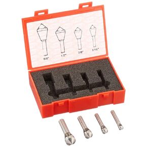 مجموعة مغاسل بطرف واحد من الستيل الكوبالت من كيو 53538، لمسة نهائية غير مطلية (لامعة)، زاوية نقطة 100 درجة، قطر الرأس 5/16 انش - 5/8 انش in Kuwait