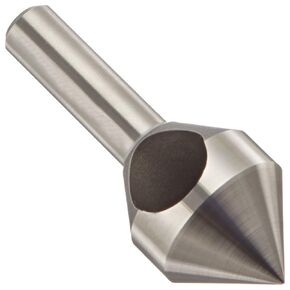 KEO 53516 Cobalt Steel Single-End Countersink, Uncoated (Bright) Finish, 82 Degree Point Angle, Round Shank, 1/2" Shank Diameter, 1-1/4" Body Diameter in Saudi Arabia