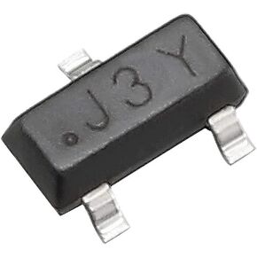 uxcell 100pcs S8050 Transistor J3Y NPN 25V 500mA 300mW Surface Mount SOT-23 in Kuwait