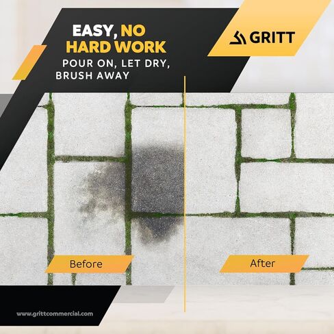 مزيل بقع زيت الخرسانة التجاري من جريت | منظف ​​مركز لجميع الأغراض للزيوت والشحوم والصدأ | يزيل البقع من الممرات الخرسانية والأسفلتية، والكراجات، والباحات، 16oz in Kuwait