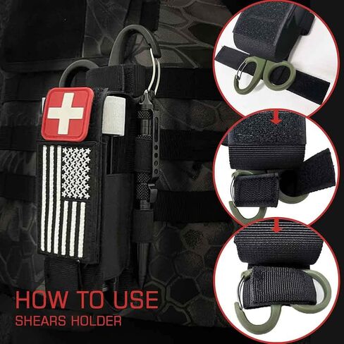 Upgrade 1000D Laser Cut Molle Tourniquet Holder, Heavy Duty Tactical Molle Tourniquet Pouch Holder in Saudi Arabia