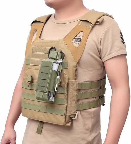 Upgrade 1000D Laser Cut Molle Tourniquet Holder, Heavy Duty Tactical Molle Tourniquet Pouch Holder in Saudi Arabia