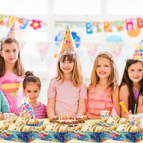 30Pcs Little Mermaid Ariel Paper Snack Trays Party Supplies Little Mermaid Food Trays Boys Hero Theme Decoration Popcorn Paperboard Holder for Little Mermaid Ariel Birthday Party Favors in Kuwait