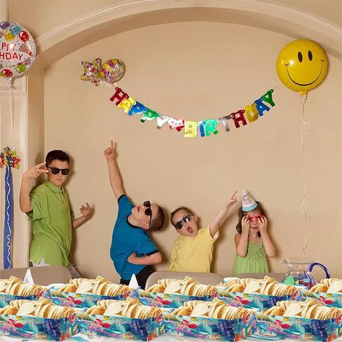 30Pcs Little Mermaid Ariel Paper Snack Trays Party Supplies Little Mermaid Food Trays Boys Hero Theme Decoration Popcorn Paperboard Holder for Little Mermaid Ariel Birthday Party Favors in Kuwait