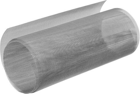 شبكة سلكية منسوجة من الفولاذ المقاوم للصدأ مقاس 11.8 بوصة × 39.4 بوصة من باتيكل، 20 شبكة سلكية لشاشة الأمان، شبكة سلكية لتهوية الهواء لقفص الحيوانات في الحديقة in Kuwait