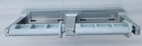 موزع مناديل تواليت مزدوج اللف للتحكم بالهزاز، عرض 33 سم × ارتفاع 1-3/4 بوصة × عمق 4-1/2 بوصة in Kuwait