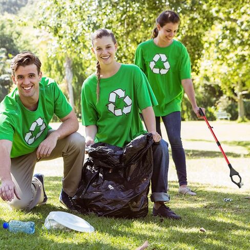 Umigy 16 قطعة 32 بوصة أداة المنتزع منتقي القمامة لكبار السن، أداة التقاط المنتزع القابلة للطي، أداة طويلة سهلة الاستخدام لمخلب القمامة، أداة مساعدة للوصول إلى ذراع تمديد منتقي القمامة in Kuwait