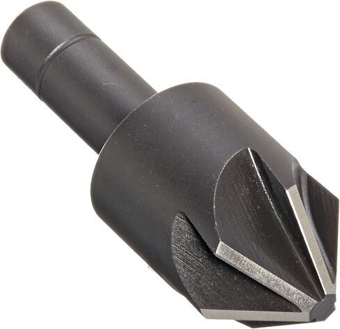 KEO 50048 Cobalt Steel Single-End Countersink Set, Uncoated (Bright) Finish, 6 Flutes, 82 Degree Angle, 1/4" - 1" Body Diameter in Saudi Arabia