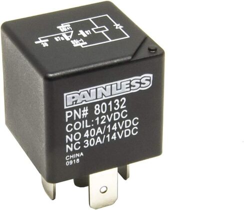 Painless Performance 80132 Single Pole, Double Throw Relay, 40 Amp in Saudi Arabia