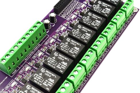 وحدة التتابع الكهرومغناطيسي ذات 8 قنوات 10 أمبير تحكم مباشر 3.3 فولت 5.0 فولت وقت التشغيل 8 مللي ثانية كحد أقصى/متوافق مع تطبيقات Arduino وRaspberry PI وMCU وPLC/اللوحة تناسب حامل بلاستيك السكك الحديدية DIN. in Kuwait