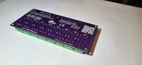 وحدة التتابع الكهرومغناطيسي ذات 8 قنوات 10 أمبير تحكم مباشر 3.3 فولت 5.0 فولت وقت التشغيل 8 مللي ثانية كحد أقصى/متوافق مع تطبيقات Arduino وRaspberry PI وMCU وPLC/اللوحة تناسب حامل بلاستيك السكك الحديدية DIN. in Kuwait