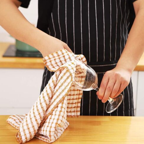 SIMPLI-MAGIC 79374C Flour Sack Kitchen Towels, White (Pack of 24, 336 Count Total) in Saudi Arabia