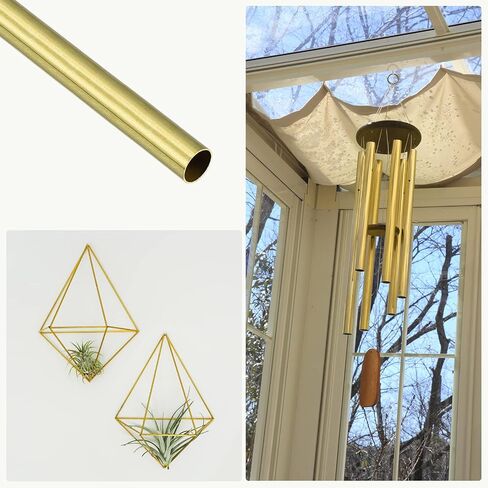 أنبوب نحاسي METALLIXITY (6 مم OD × 0.25 مم جدار T × 300 مم طول) 3 قطع، أنابيب مستقيمة - لتأثيث المنزل، والآلات، والحرف اليدوية اليدوية in Saudi Arabia