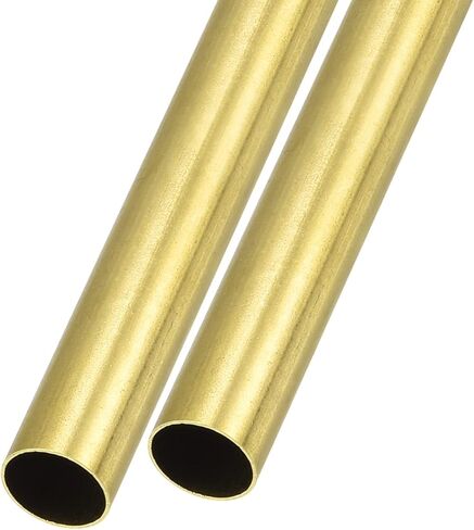 أنبوب نحاسي METALLIXITY (10 مم OD × 0.3 مم جدار T × 300 مم طول) قطعتان، أنابيب مستقيمة - لتأثيث المنزل، والآلات، والحرف اليدوية اليدوية in Kuwait