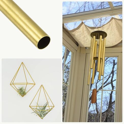 أنبوب نحاسي METALLIXITY (10 مم OD × 0.3 مم جدار T × 300 مم طول) قطعتان، أنابيب مستقيمة - لتأثيث المنزل، والآلات، والحرف اليدوية اليدوية in Kuwait