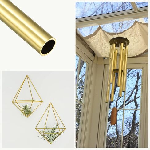 أنبوب نحاسي METALLIXITY (13 مم OD × 1 مم جدار T × 300 مم طول)، أنابيب مستقيمة - للتأثيث المنزلي، والآلات، والحرف اليدوية in Kuwait