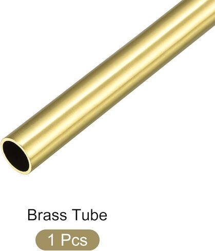 أنبوب نحاسي METALLIXITY (13 مم OD × 1 مم جدار T × 300 مم طول)، أنابيب مستقيمة - للتأثيث المنزلي، والآلات، والحرف اليدوية in Kuwait