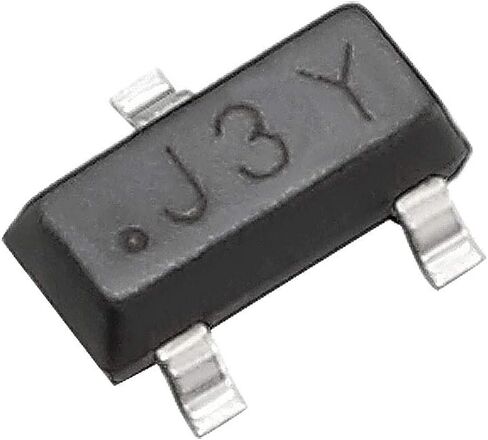 uxcell 100pcs S8050 Transistor J3Y NPN 25V 500mA 300mW Surface Mount SOT-23 in Saudi Arabia