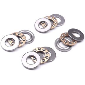 Atoplee 4pcs Miniature Axial Ball Thrust Bearings F8-16M (8x16x5mm)