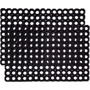SafetyCare Interlocking Rubber Drainage Floor Mat - Anti-Fatigue - 24 x 16 inches - 1 Mat in Saudi Arabia