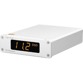 جهاز فك ترميز USB DAC المتوازن D10 ES9038Q2M XMOS XU208 PCM384 كيلو هرتز DSD256 HiFi DAC (أسود)