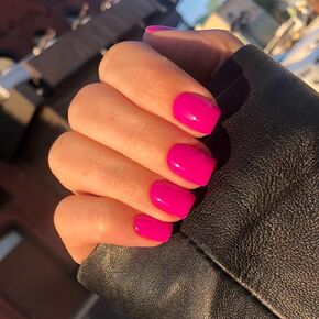 Black Press on Nails Short Nails for Women,KXAMELIE Square Glue on Nails Short Fake Nails Solid Color Acrylic Nails glue on Thick& Natural False Nails Gel Nails Set for Mani in Saudi Arabia