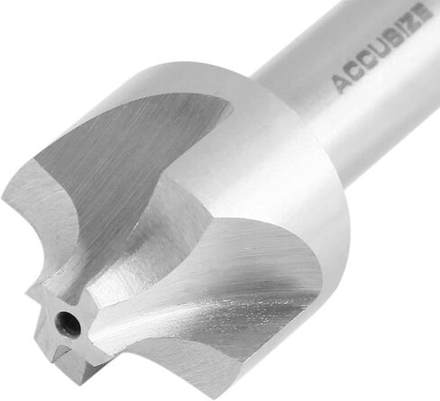 Accusize Industrial Tools Hss Corner Roudning End Mill، نصف قطر 5/16 بوصة، قطر عرقوب 1/2 بوصة، أكبر قطر 1-1/8 بوصة، 3-1/4 بوصة، 1011-0512 in Kuwait