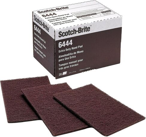 وسادة يد Cubitron II Scotch-Brite فائقة التحمل 6444، 6 بوصة × 9 بوصة، (عبوة من 20 قطعة) in Saudi Arabia