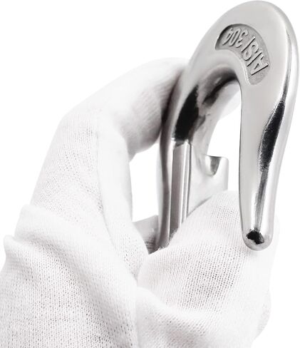 SHENGHUISS 5/16'' Clevis Slip Hook 304 Stainless Steel with Safety Latch, 1400 Lbs Swivel Lifting Hoisting Chain Hooks for Rigging Crane Towing Winch Wrecker ATV Trailer in Saudi Arabia