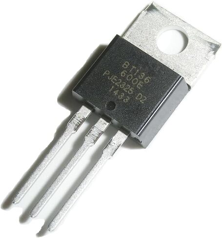 10PCS BT136-600E 4A 600V TRIAC BT136 600E TO-220 in Saudi Arabia