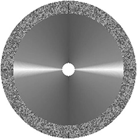 VAL-Lab D911HEF-220(355.504.220)/UM Diamond Disks, Premium Quality, Super Flex, Double Sided/UnMounted, Size 22 mm, Thickness 0.14 mm, 30 μm, Fine Grit (Pack of 2) in Saudi Arabia