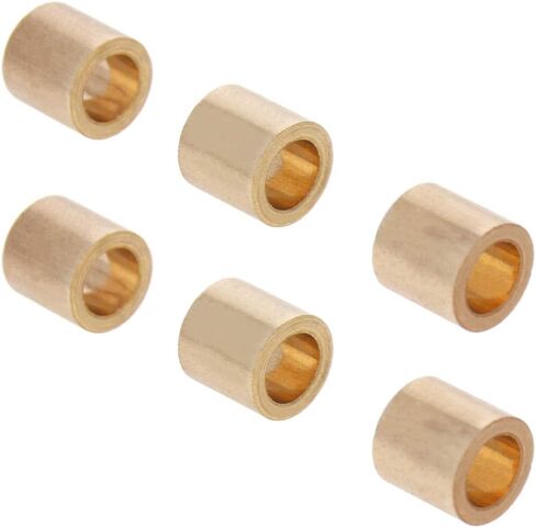 Othmro Bearing Sleeve 8mm Bore x 12mm OD x 12mm Length Self-Lubricating Sintered Bronze Bushings 6PCS in Saudi Arabia