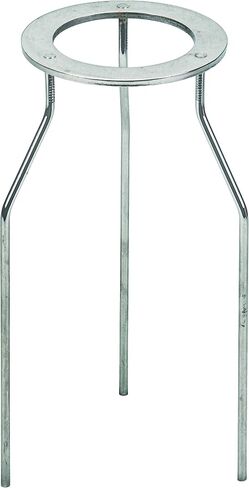 Circular Laboratory Tripod Stand, 12 inches Tall, Plated Mild Steel - Eisco Labs in Saudi Arabia