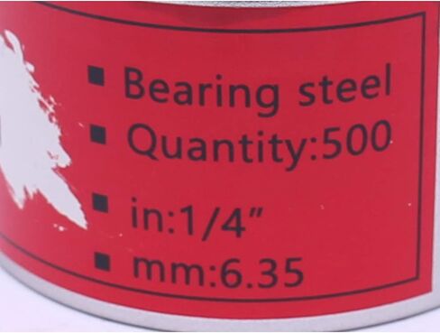 FKG 1/4" Inch Bearing Balls 500 Qty in Saudi Arabia