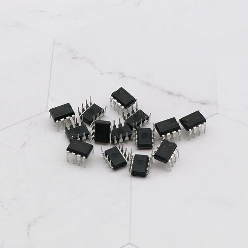 50pcs NE555P Single Precision Timer Timer Chip IC Pulse Generator 4.5V-18V 10mA Compatible with TTL CMOS for Household Appliance and Electric Toys in Saudi Arabia