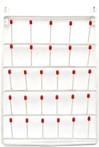 28 Peg Wall Mounted Laboratory Draining Rack - Eisco Labs in Saudi Arabia