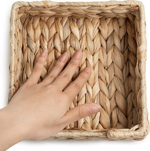 CLAYNIX Rattan Napkin Holders for Table, Napkins Holder For Paper Napkins, Kitchen Luncheon Paper on Boho Dining Countertop - Rectangle in Kuwait