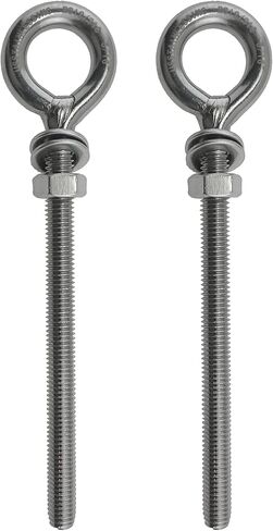 2 قطعة مسمار ستانلس ستيل 316 M8 8 8 ملم × 100 ملم من الدرجة البحرية in Kuwait