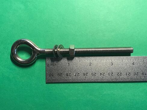 2 قطعة مسمار ستانلس ستيل 316 M8 8 8 ملم × 100 ملم من الدرجة البحرية in Kuwait