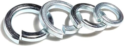 50 قطعة M14 سبليت قفل غسالة الربيع قفل غسالة، المجلفن، حلقة طوقا ل M14 مسامير الربط in Kuwait