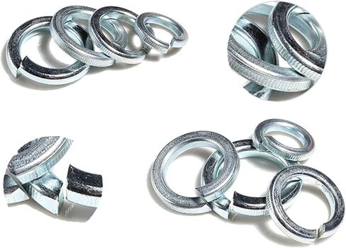 50 قطعة M14 سبليت قفل غسالة الربيع قفل غسالة، المجلفن، حلقة طوقا ل M14 مسامير الربط in Kuwait