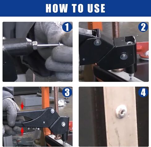 520PCS Pop Rivets Assortment Kit, JROUTH 14 Common Sizes Aluminum Rivets-3/32" 1/8" 5/32" 3/16" 1/4", Assortment Blind Rivets Widely Used in Construction, Automobile, Ship, Machine, Furniture etc. in Kuwait